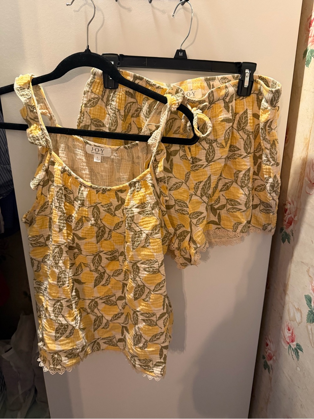 Girls' Yellow Floral Tank Top